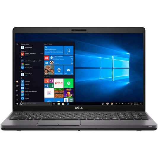 Dell Latitude 5500 Home and Business Laptop Intel i5-8265U 4-Core 8GB RAM 256GB PCIe SSD Intel HD 620 15.6" Full HD 1920x1080 Fingerprint WiFi Bluetooth Webcam 3xUSB 3.1 Win 10 Pro (Renewed)